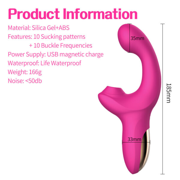 G-spot Multi-frequency Sucking Massager - Image 7