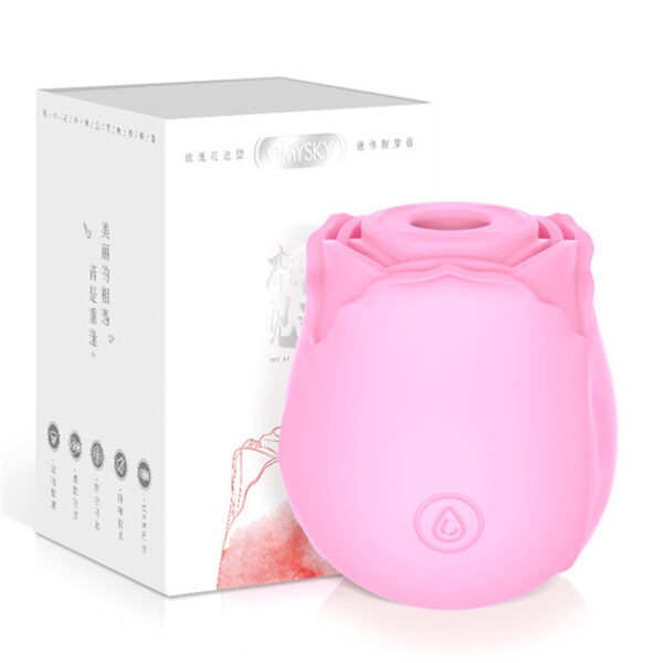 Huafeihua Rose Sucking Tongue Licking Vibrating Vibrating Egg Female  Toy Articles - Image 6